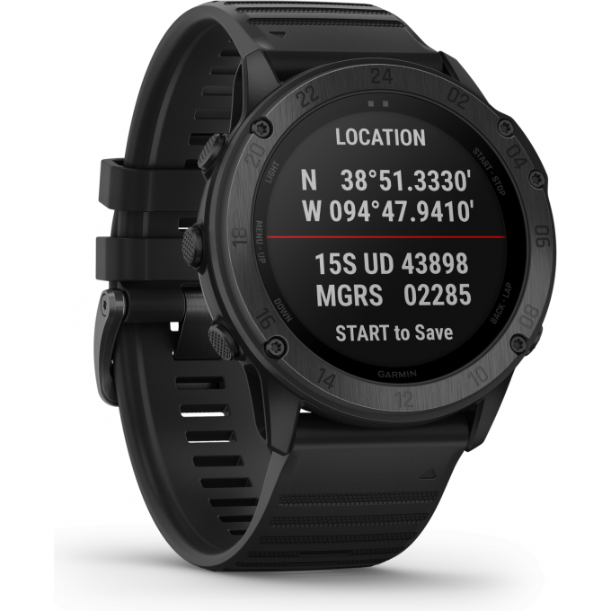 Часы GARMIN TACTIX DELTA SAPPHIRE EDITION - Черное DLC-покрытие с черным ремешком 010-02357-01 Часы GARMIN TACTIX DELTA SAPPHIRE EDITION - Черное DLC-покрытие с черным ремешком 010-02357-01