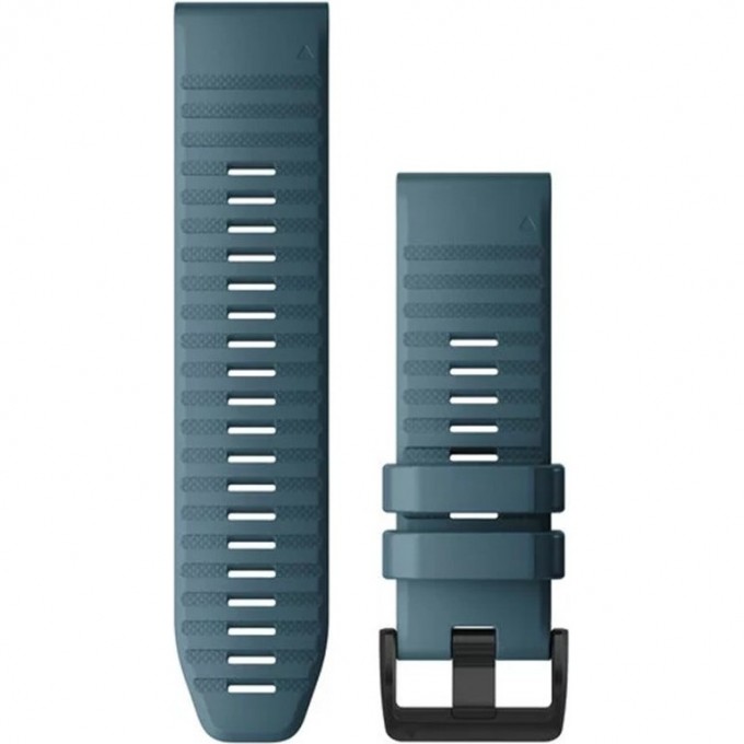 Ремешок сменный для GARMIN FENIX 6X 26MM LAKESIDE BLUE SILICONE 010-12864-03 Ремешок сменный для GARMIN FENIX 6X 26MM LAKESIDE BLUE SILICONE 010-12864-03